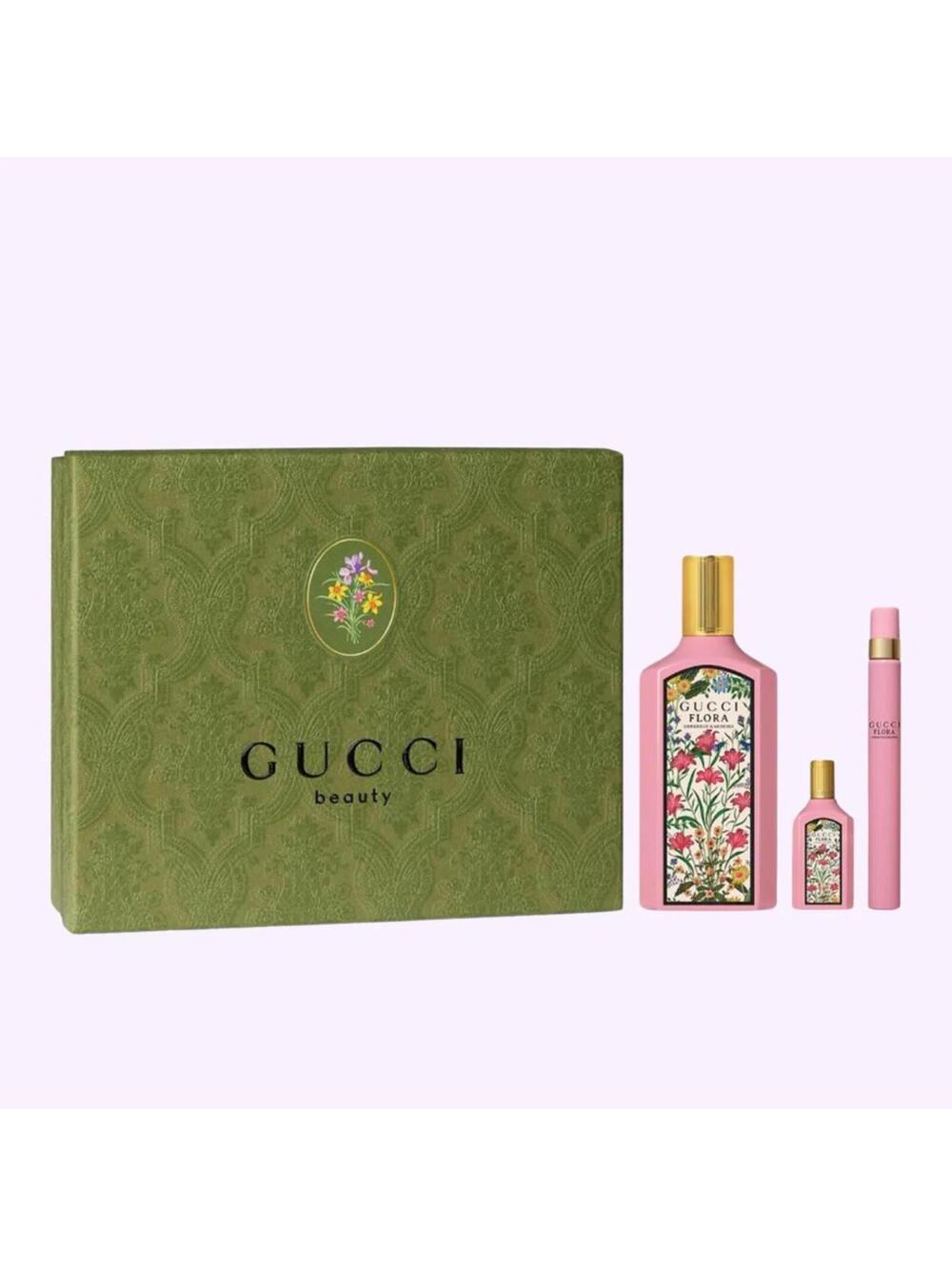 Gucci Flora Gorgeous Gardenia gift set - #Gucci #Luxury #Gucciflora